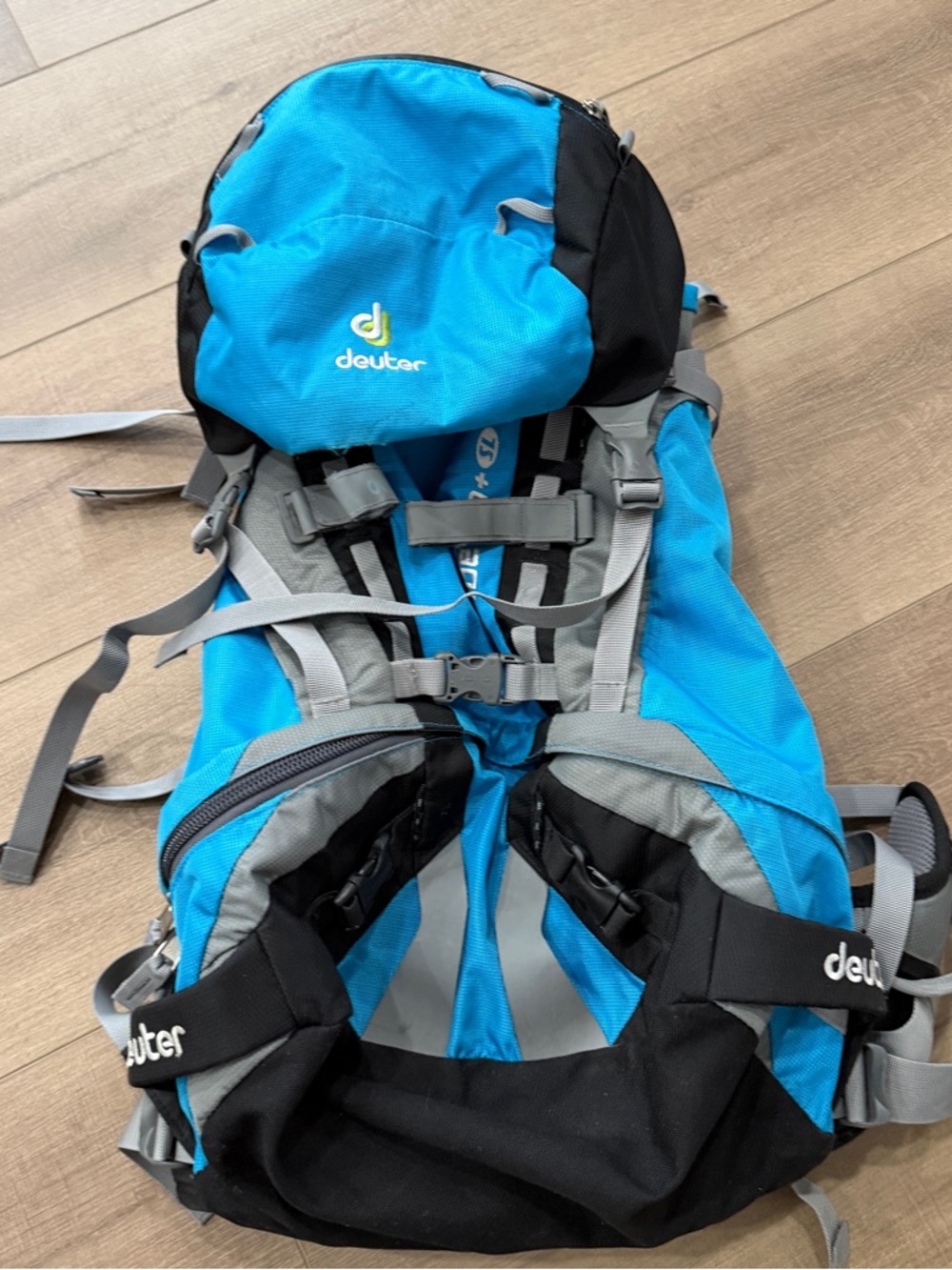 Deuter Guide 40 + SL Backpack Alpine Back System Vari Flex Blue Black & Gray
